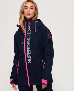 Superdry SD Multi Női Kabát Sötétkék | MNZPC8564